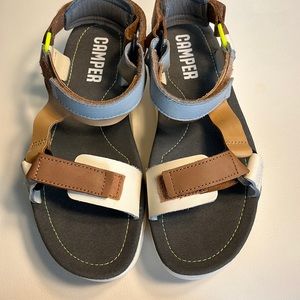 Camper ORUGA UP sandals, multicolored, size 8
